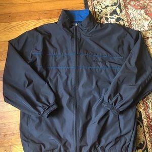 Authentic Champion Nylon Windbreaker Zip-Up XL